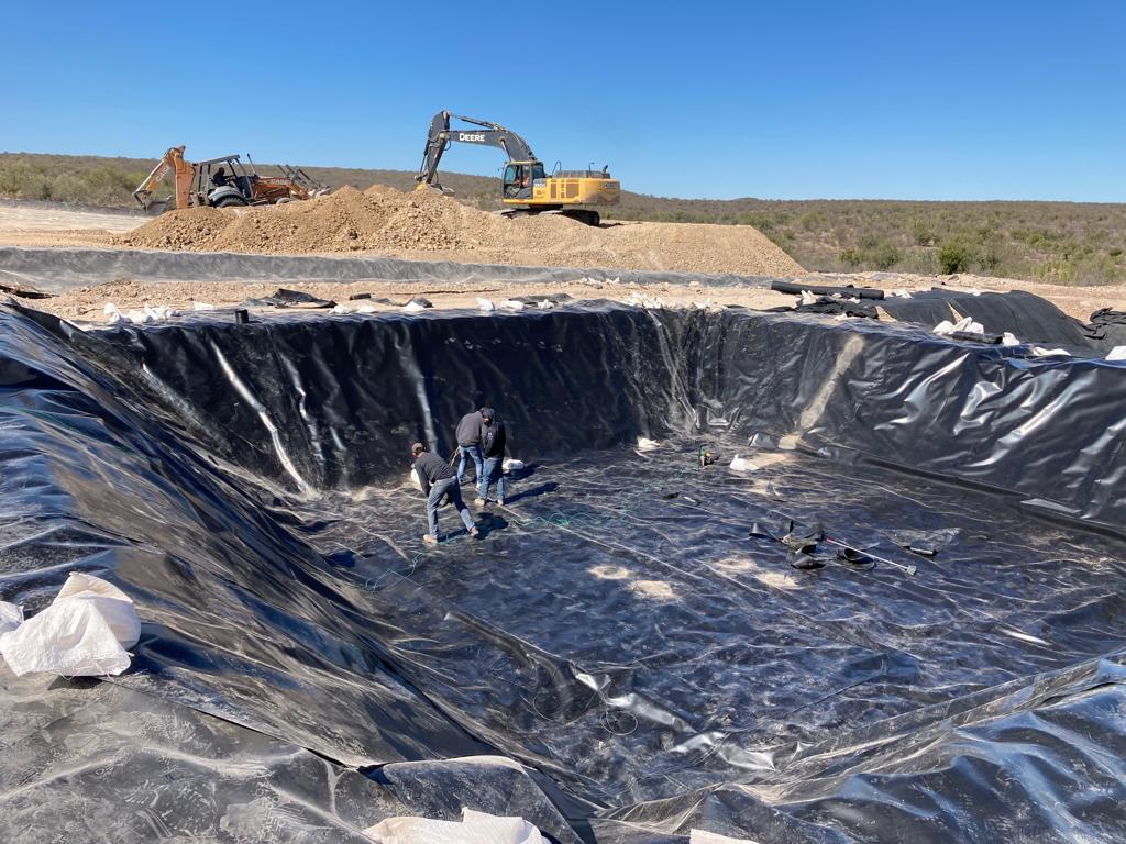 tratamiento de agua residuales azpi proyectos geosinteticos geotextil geomembrana vista 45